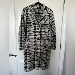 Black and White Coat